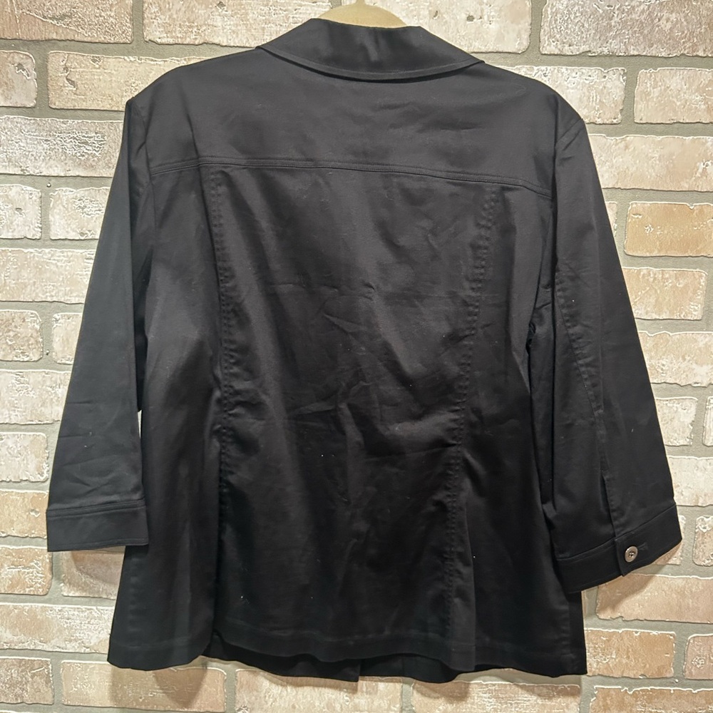 Chicos - Black - Button Down - Jacket - image 5